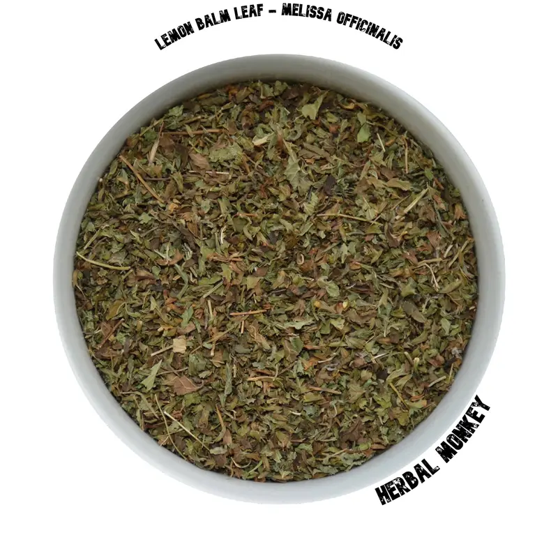 Lemon Balm Leaf Cut – Melissa officinalis | Premium Botanical