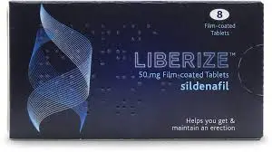 Liberize 50mg Film-coated Sildenafil - 8 Tablets (P)