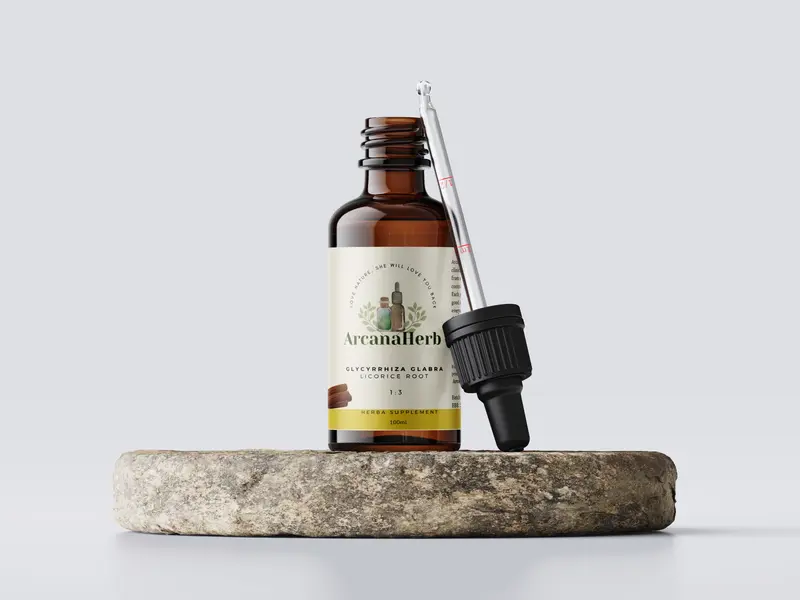 Licorice Tincture.Glycyrrhiza glabra. 1