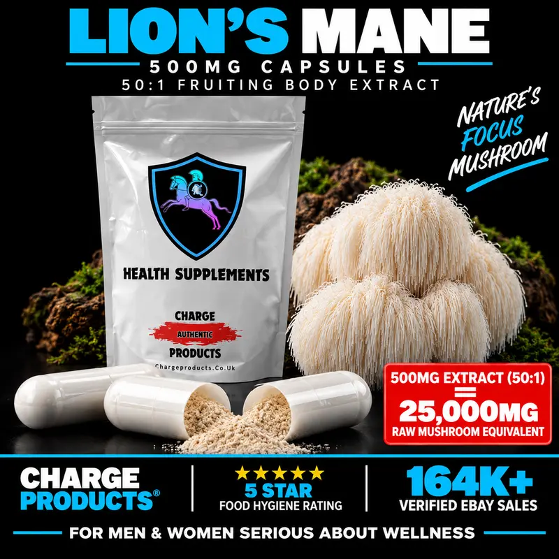 Lion's Mane Capsules UK — 50