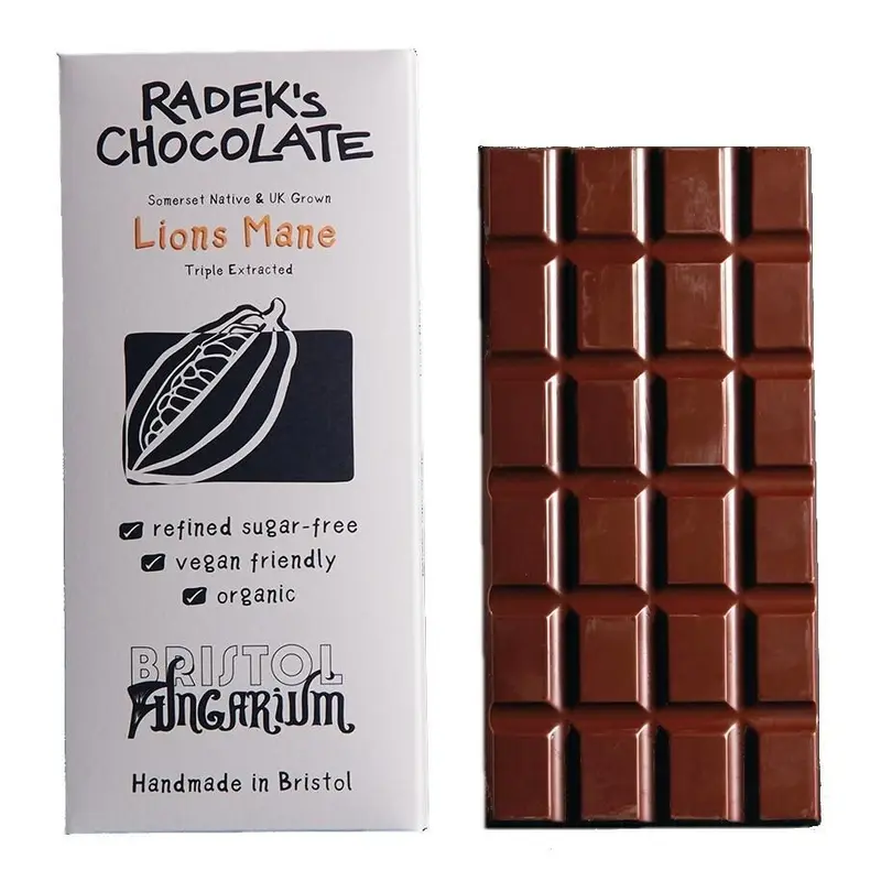 Lions mane chocolate bar