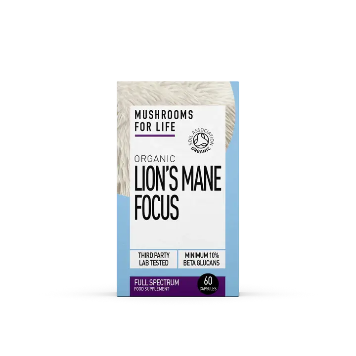 Lion's Mane Focus Mushroom Capsules