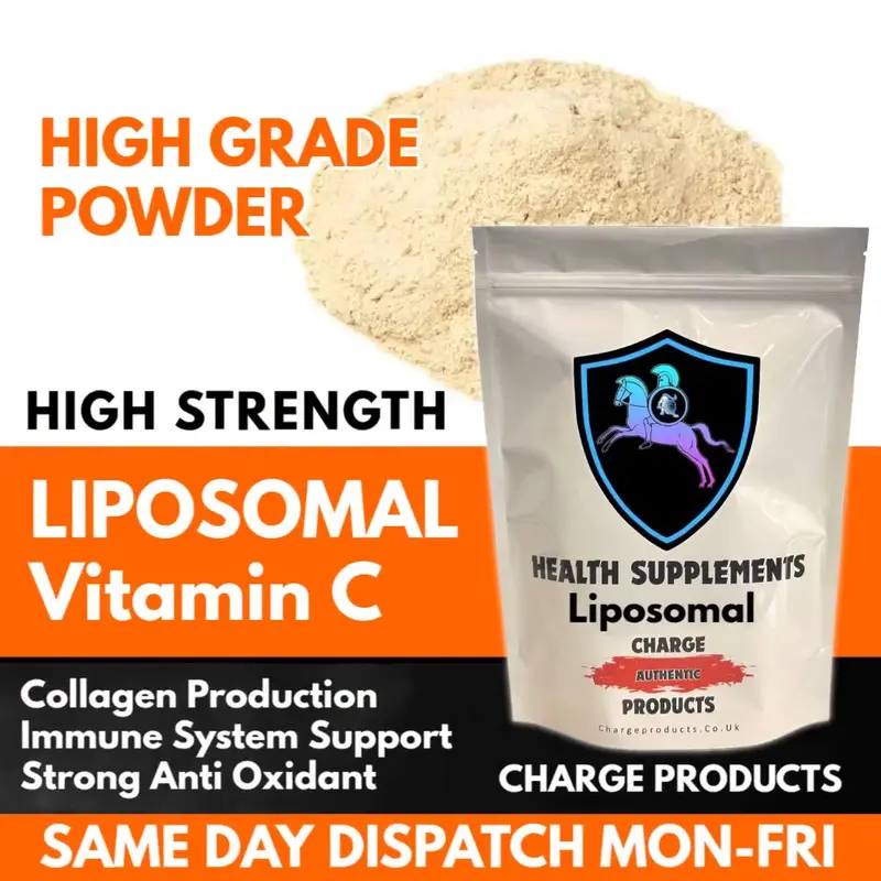 Liposomal Vitamin C Powder UK — Phospholipid Encapsulated | 8 Authorised Claims | Retail & Wholesale | 25g to 150g