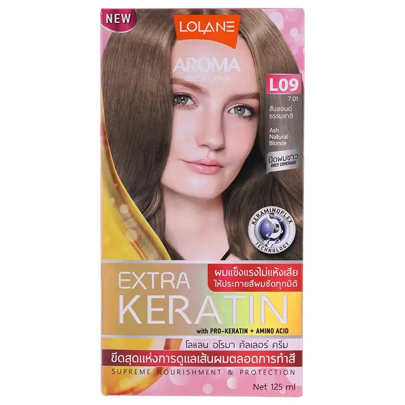 Lolane - Aroma Rose Color Cream L09 - Ash Natural Blond 125ml.