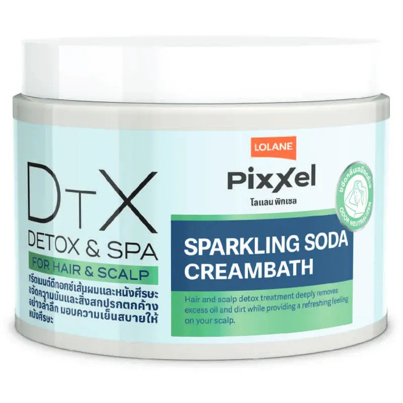 Lolane - Pixxel Detox & Spa Sparkling Soda Cream Bath 475g.