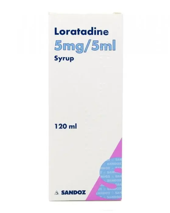 Loratadine Hayfever Relief 5mg/5ml Syrup – 100ml