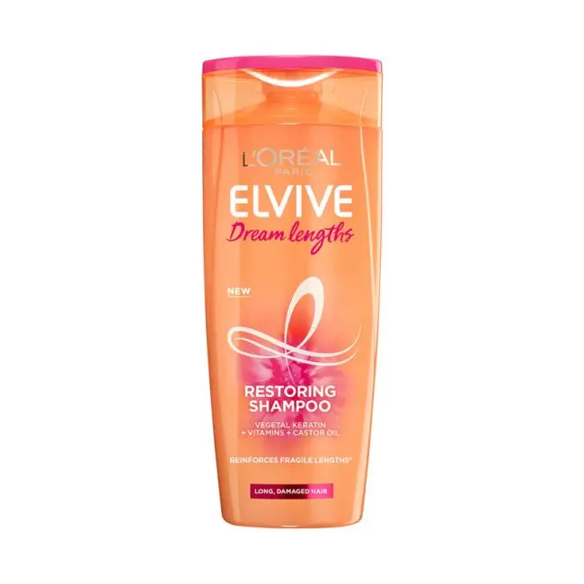 LOreal Elvive Dream Lengths Long Hair Keratin Shampoo, 400 ml (N)