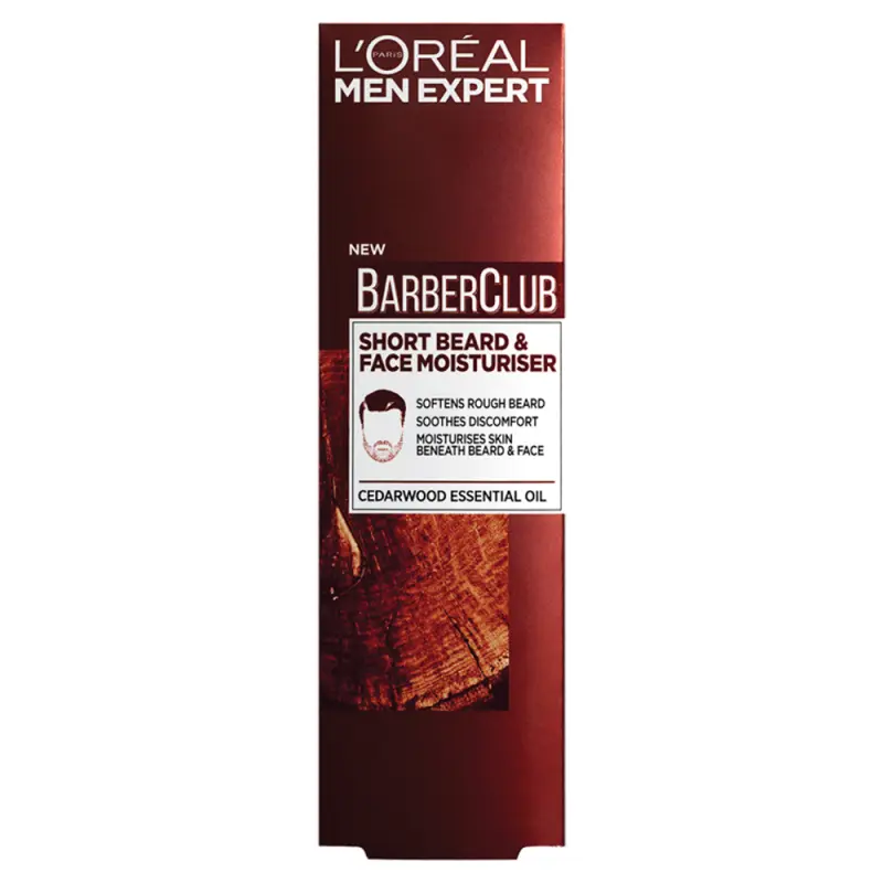 L'Oreal Paris Men Expert BarberClub Short Beard & Face Moisturiser
