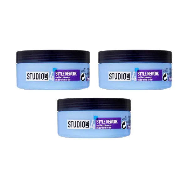 L'Oreal Paris Studio Line Rework Architect Wax Triple Pack