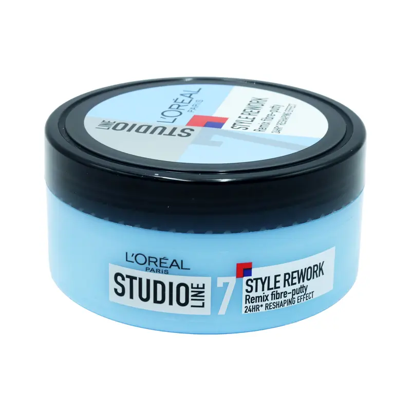 L'Oreal STUDIO LINE STYLE REWORK REMIX FIBRE PUTTY 150ML x 3