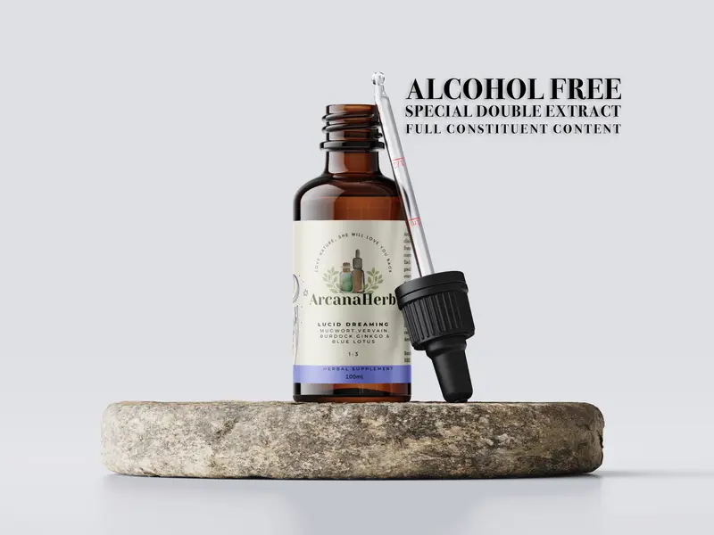 Lucid Dreaming Tincture , Non Alcoholic. Glycerine 1