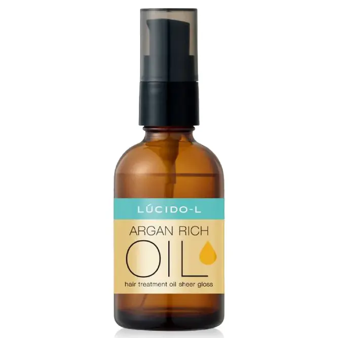 LUCIDO-L - Argan Oil Rich Hair Treatment Oil Sheer Gloss 60ml.
