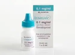 Lumigan eye drops (POM) (3 x 3ml)