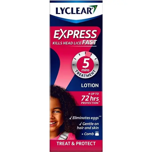 Lyclear Express Treat & Protect Head Lice Lotion