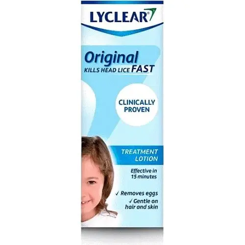 Lyclear Lotion Head Lice Treatment + Comb
