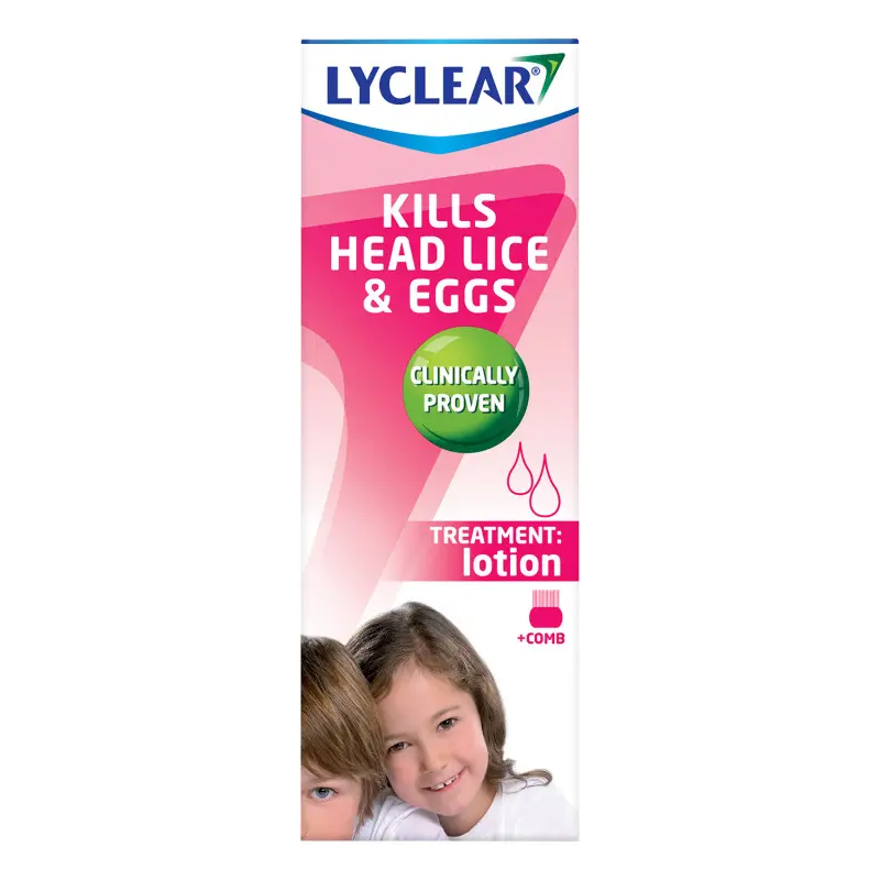 Lyclear Lotion With Comb