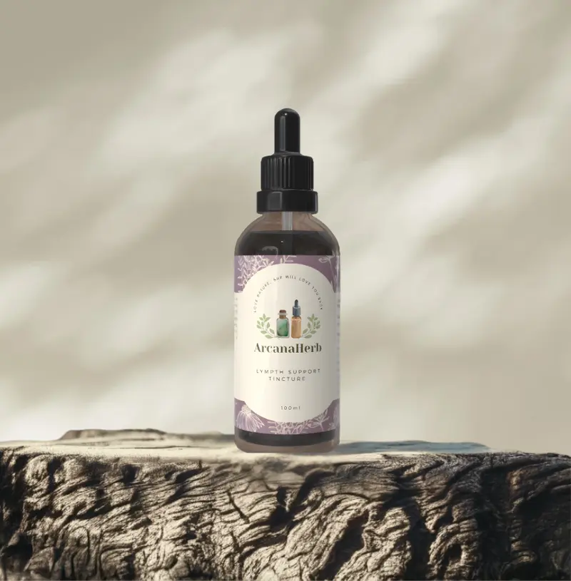 Lymph Support tincture. Calendula , Dandelion root, Vervain , Burdock, Astragalus, Red clover,Cleavers. Echinacea. 100ml