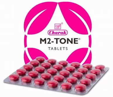 M2-Tone Tablets (30) – Ayurvedic Support for Women’s Hormonal & Menstrual Balance | 30 Tablets