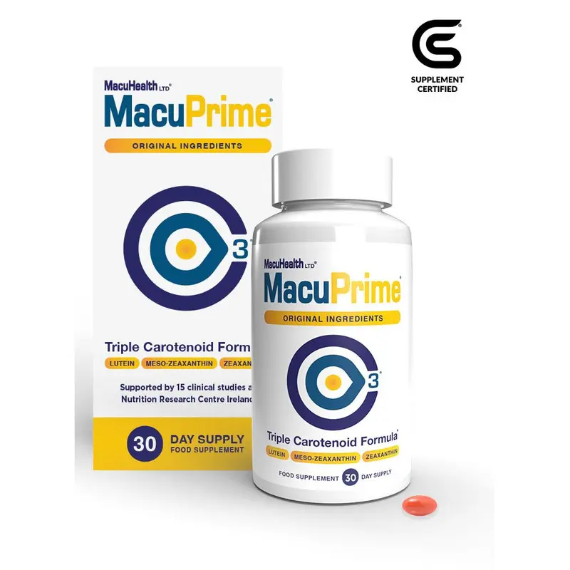 MacuPrime Supplements 30 Capsules
