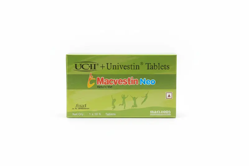 Macvestin Neo Tablets 10s | UC-II Collagen + Univestin | Joint Support Formula