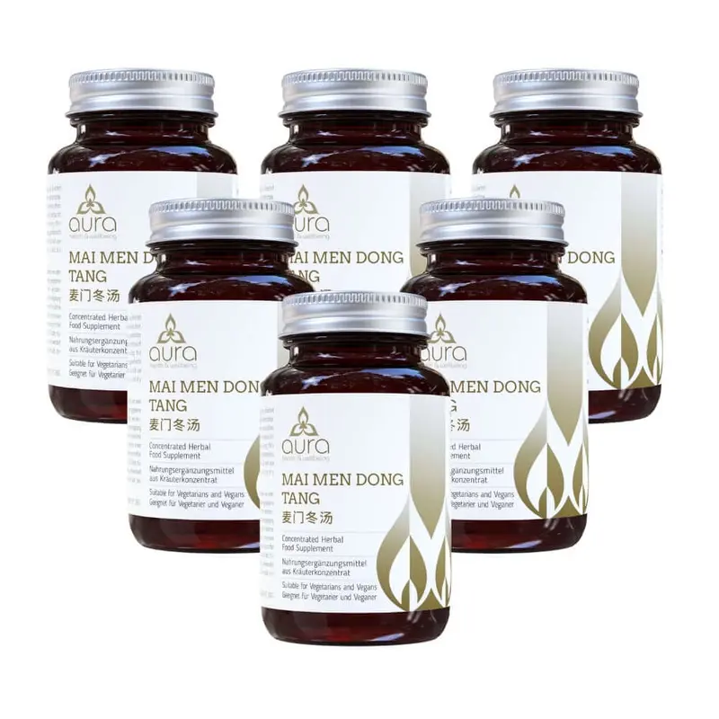 Mai Men Dong Tang (Lily-Turf & Pinellia Rhizome) - 6 x 60 tablets