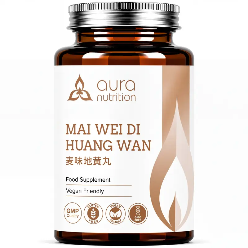 Mai Wei Di Huang Wan (Rehmannia & Chinese Yam) - 60 tablets