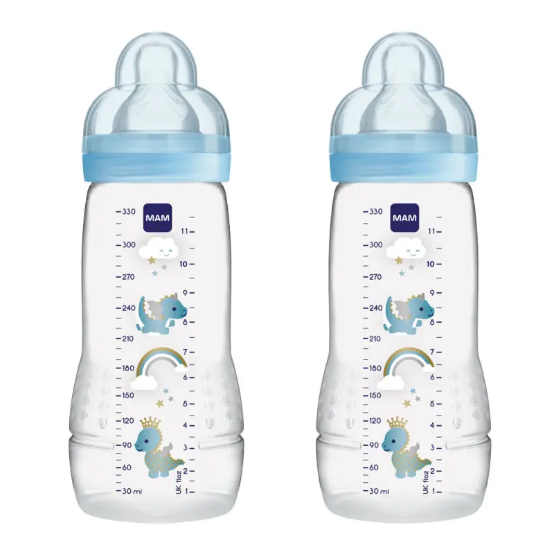 Mam Baby Bottle 2 Pack Blue