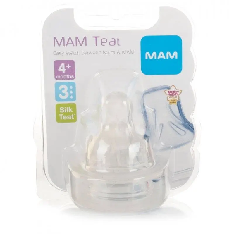 Mam Teat 3 Fast Flow (2 Pack)