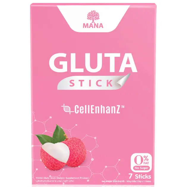 Mana - Gluta Stick Lychee Flavor (7 sachets)