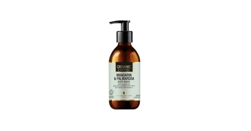 Mandarin & palmarosa Body wash 250mL