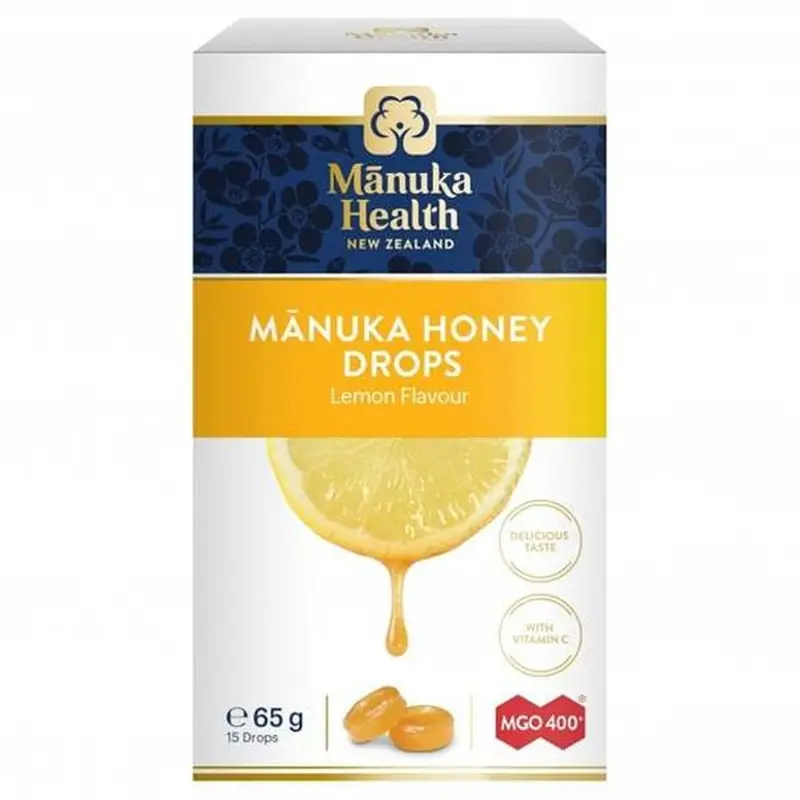 Manuka Health Manuka Honey Lozenges with Lemon 65g