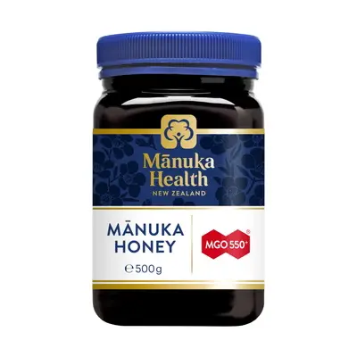Manuka Health MGO 550+ Pure Manuka Honey 500g