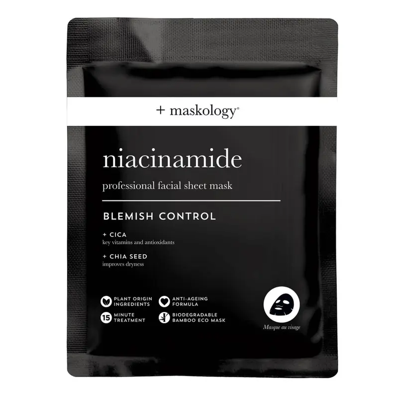 maskologyNIACINAMIDE Professional Sheet Mask