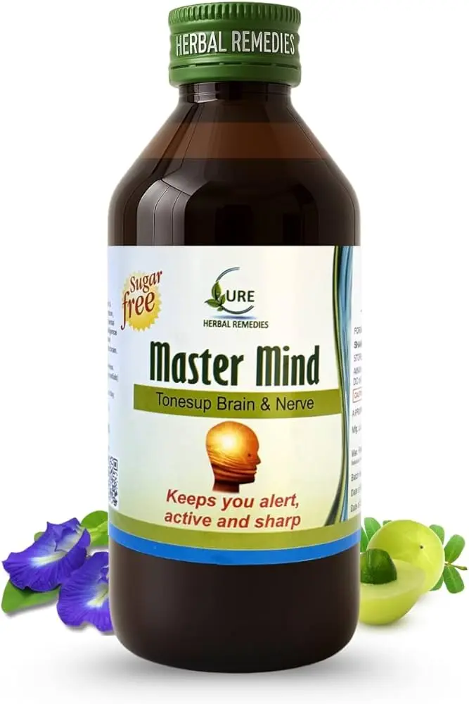 Master Mind sugar free tones up brain and nerve keep you alert and sharp mind 200ml