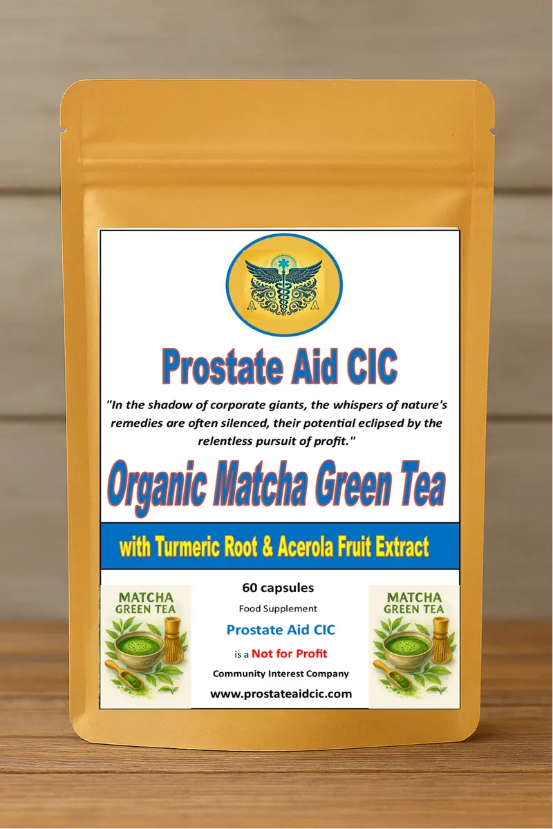 Matcha Green Tea Capsules | Premium Organic Matcha Extract | 60 Capsules UK