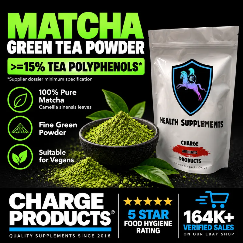 Matcha Green Tea Powder – Shade-Grown Tencha Leaf, 200 Mesh