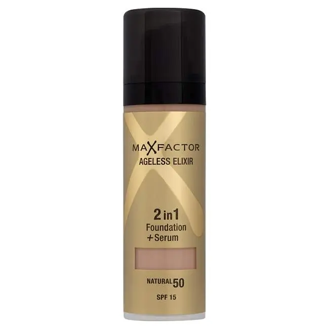 Max Factor Ageless Elixir 2 in 1 Foundation and Serum β Natural