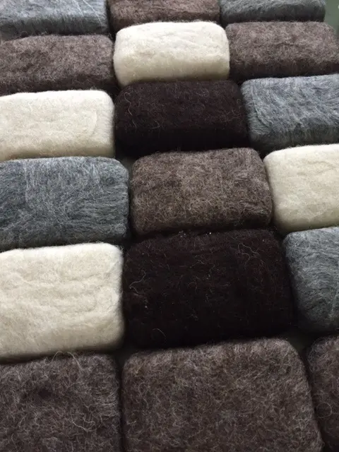 May Chang & Lemon Felted Soap - Natural Wool