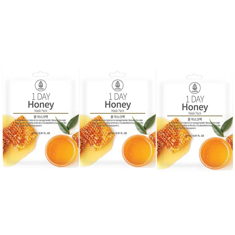 MEDB - 1 Day Honey Mask Pack 27ml. (Pack of 3)
