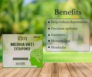 Medha Vati Extra Power for anxiety depression fatigue 120 Tablets