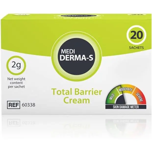 Medi Derma-S Barrier Cream Sachets 2g 20 Pack