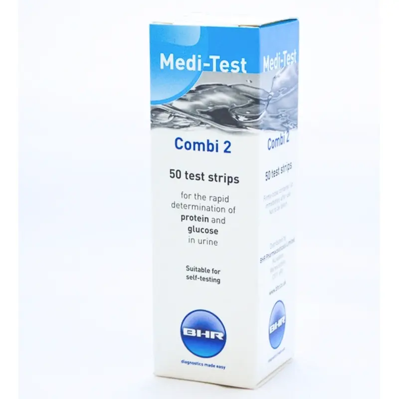 Medi-Test Combi 2 Urine Test Strips – Box of 50
