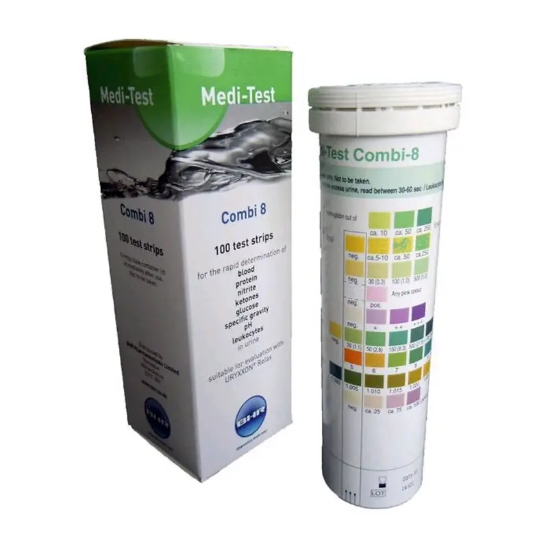 Medi-Test Combi 8 Urine Test Strips – Box of 100