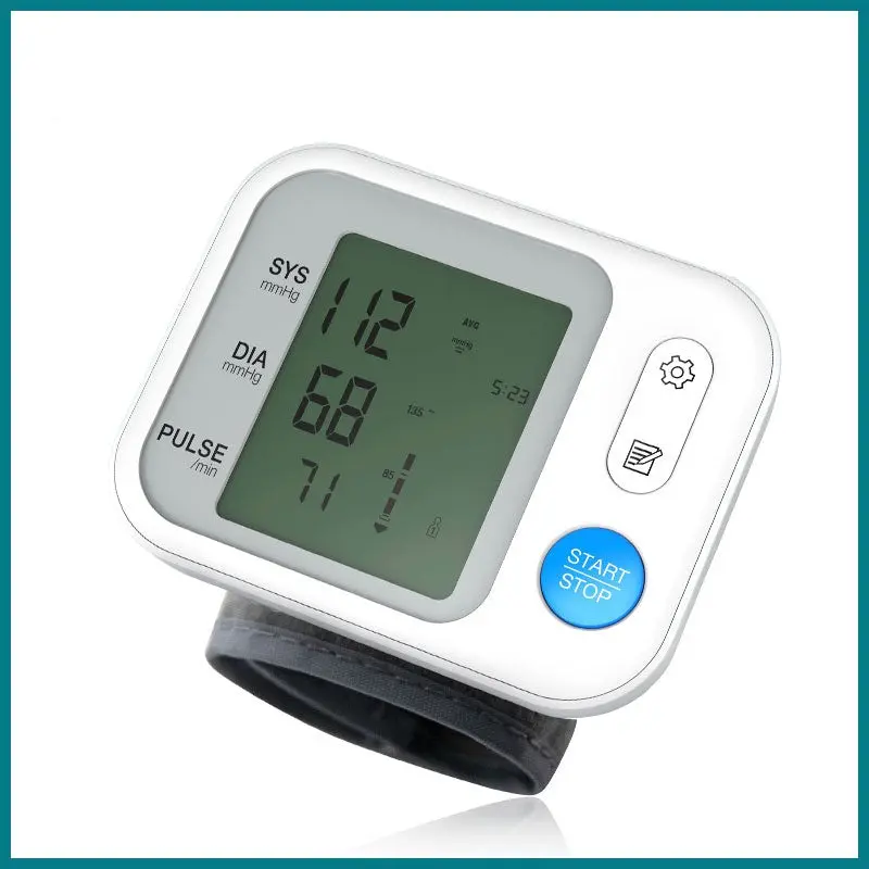 Medical Digital LCD Wrist Blood Pressure Monitor