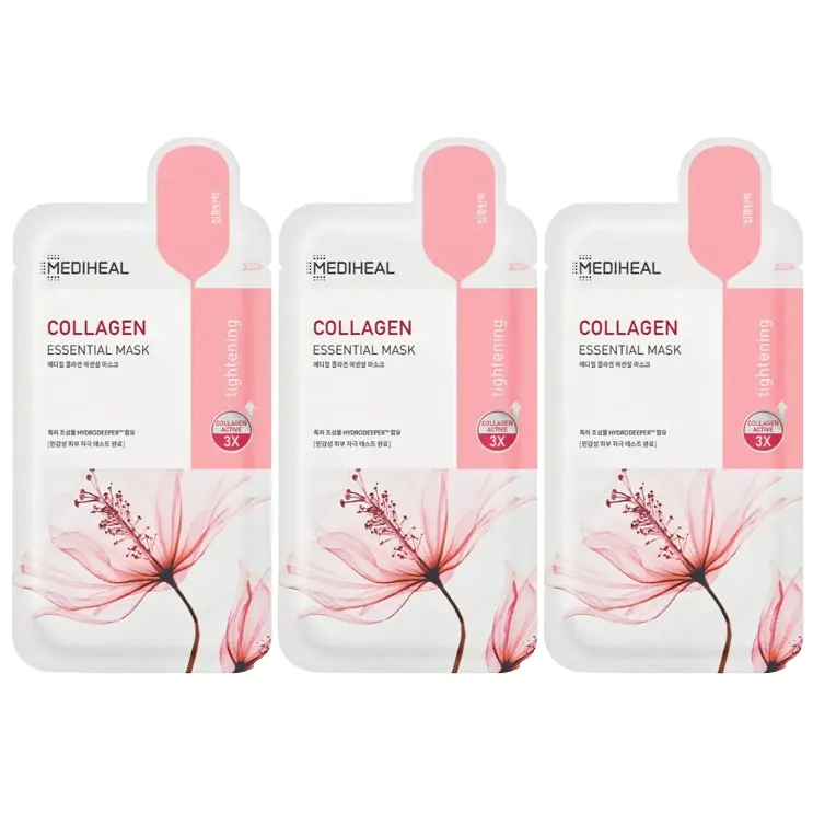 Mediheal - Collagen Essential Mask 24ml. (Pack of 3)