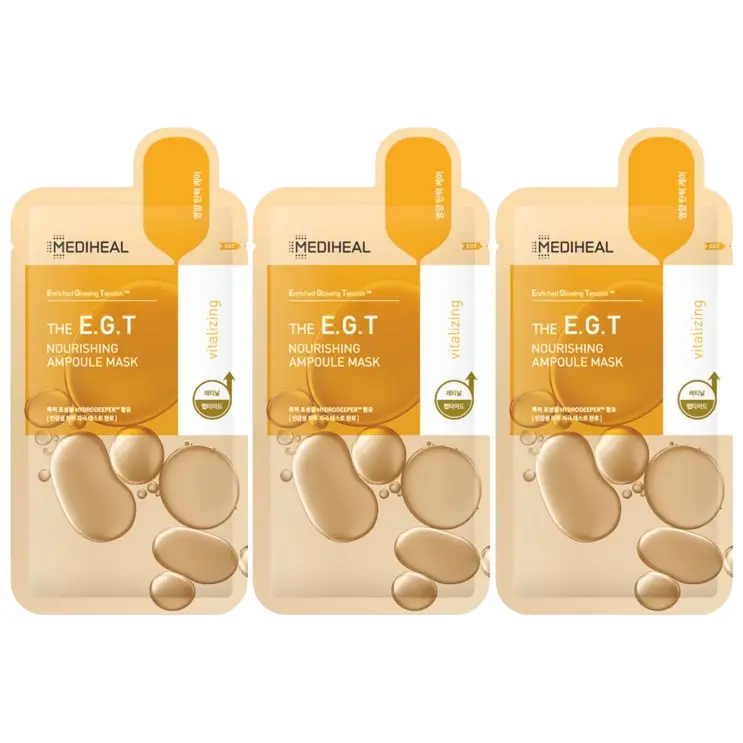 Mediheal - The E.G.T Nourishing Ampoule Mask 27ml. (Pack of 3)