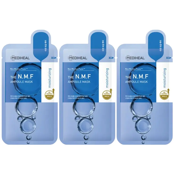 Mediheal - The N.M.F Ampoule Mask 27ml. (Pack of 3)