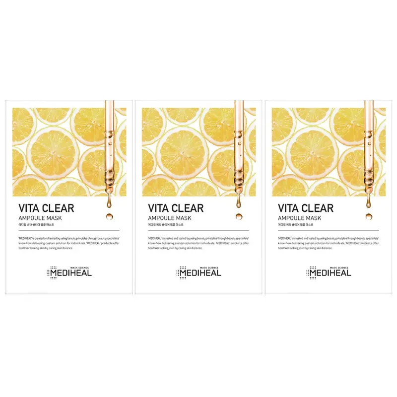 Mediheal - Vita Clear Ampoule Mask 25ml. (Pack of 3)
