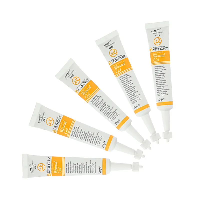 MediHoney Antibacterial Wound Gel - Active Leptospermum Manuka Honey (10g or 20g) (x1, 5 or 20)