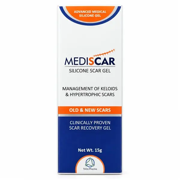MediScar Silicone Scar Gel for Old & New Scars – 15g